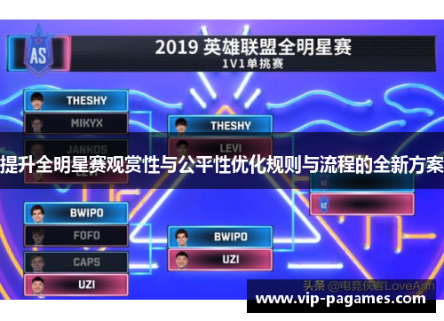 提升全明星赛观赏性与公平性优化规则与流程的全新方案